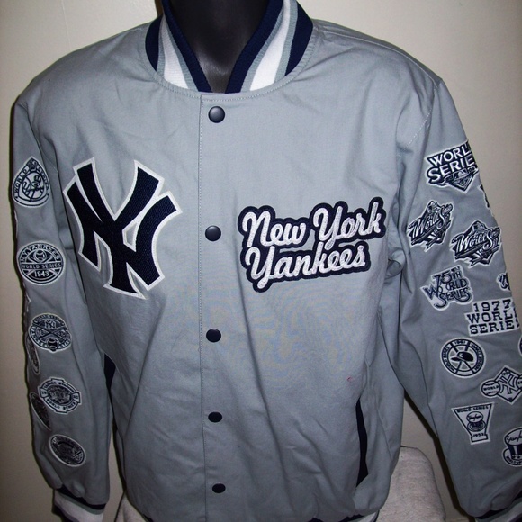 NEW YORK YANKEES 27 Time World Series Jacket 3X - Picture 2 of 8